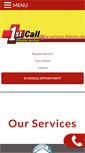 Mobile Screenshot of 1stcalldisasterservices.com